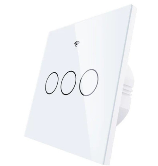 کلید 3 پل هوشمند لمسی WiFi