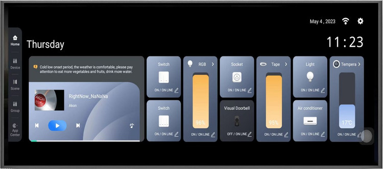 تاچ پنل 12 اینچ tuya