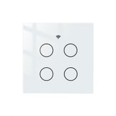 کلید 4 پل هوشمند لمسی Zigbee