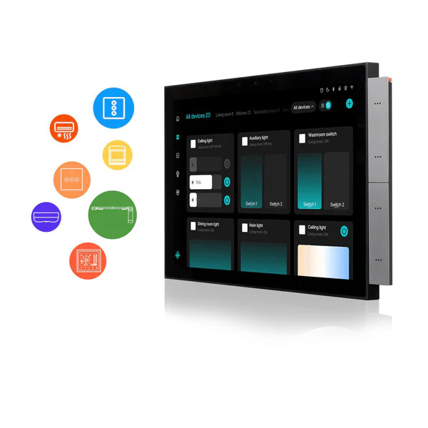 پنل هوشمند ۱۰.۱ اینچ MOES با گیتوی Zigbee و Bluetooth داخلی مدل CCP-TY10-EU