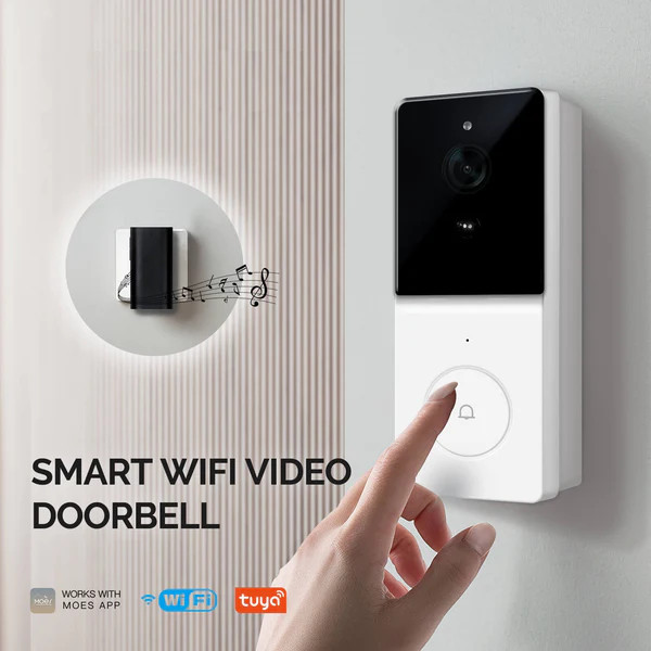 زنگ درب تصویری WiFi هوشمند Tuya برند Moes مدل SC060-WCB2