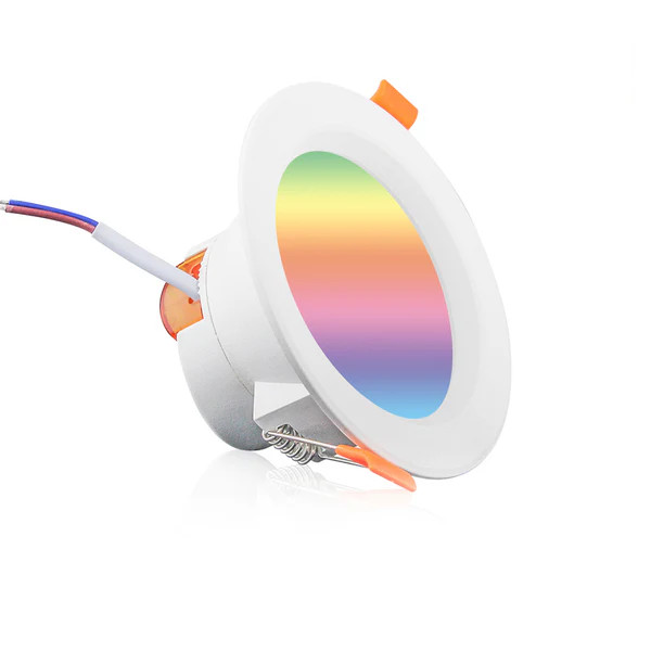 پنل ال ای ادی هوشمند وایفای RGB برند MOES مدل WB-LZD7-RCW-MS