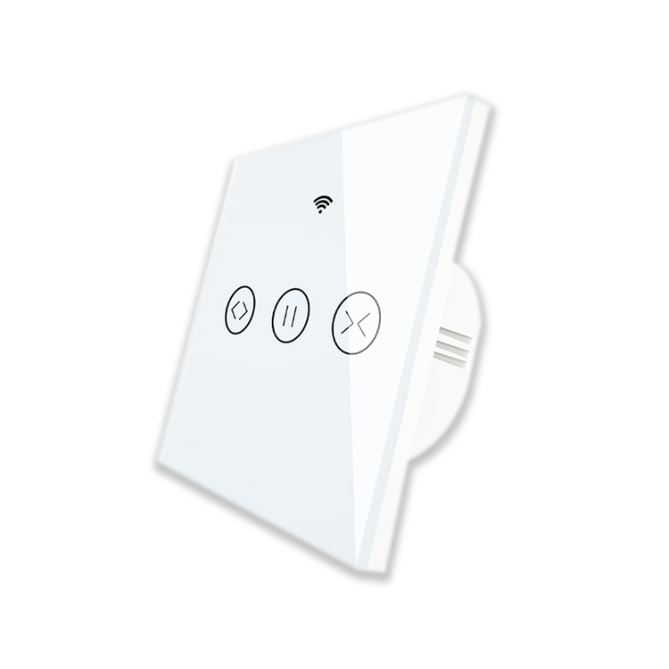 کلید پرده برقی WiFi RF هوشمند لمسی Tuya برند Moes مدل WRS-EUC