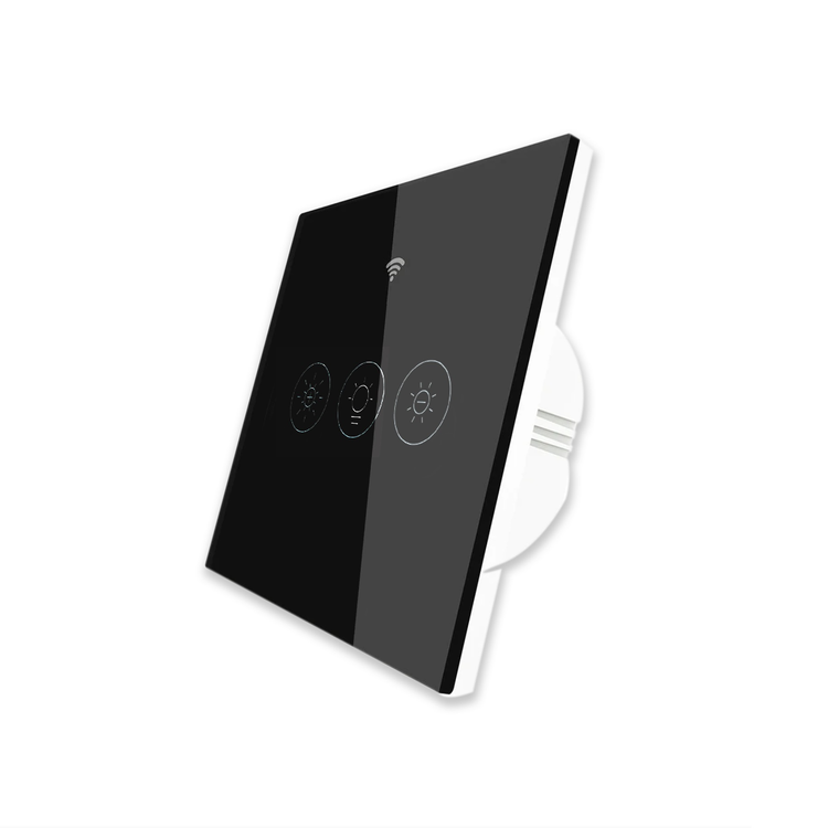 کلید دیمر WiFi RF هوشمند لمسی Tuya برند Moes مدل WRS-EUD