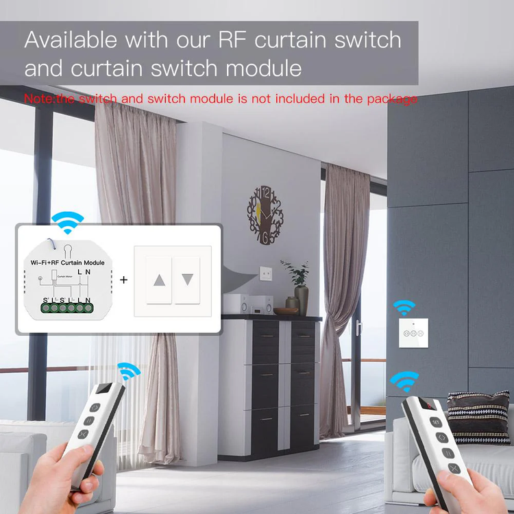 ریموت کنترل RF هوشمند برند Moes مدل GST-YK2169