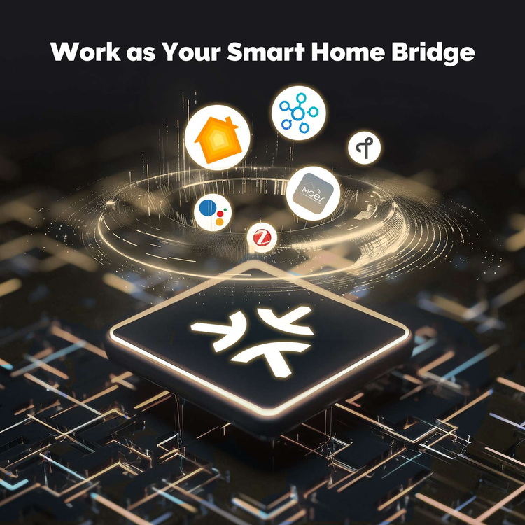 هاب مرکزی هوشمند MOES مدل Matter Gateway – گیتوی ZigBee + Matter + Thread
