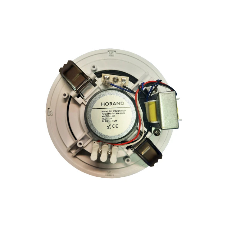 بلندگو سقفی توکار هوراند مدل SH-PAVC1406IP – اسپیکر سقفی ضد رطوبت 1.5 تا 6 وات (IP66)