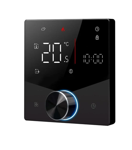 ترموستات پکیج هوشمند Zigbee برند Moes مدل ZHT-009-GC-BK