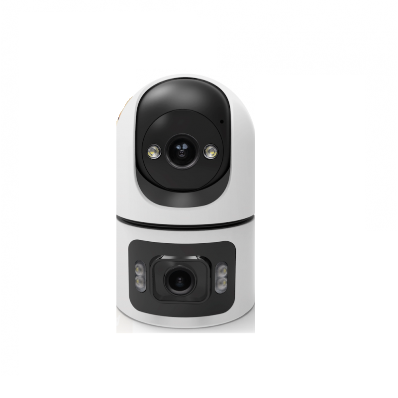 دوربین هوشمند داخلی MOES سری Dual Lens 4MP مدل WCM-Q09 – دوربین دو لنزه WiFi با کیفیت4 مگاپیکسل، ردیابی هوشمند و دید در شب رنگی