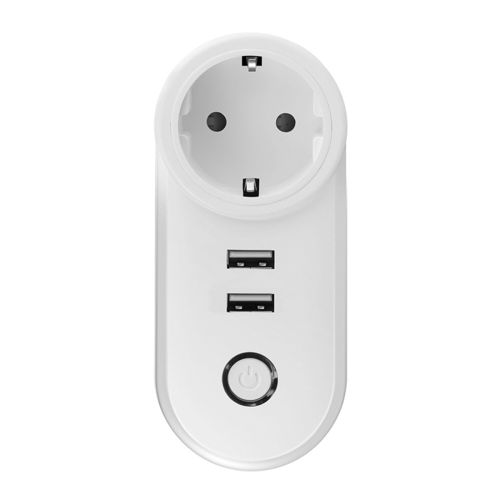 پریز هوشمند Zigbee 3.0 با دو درگاه USB مدل ZP-LZ-EU2U