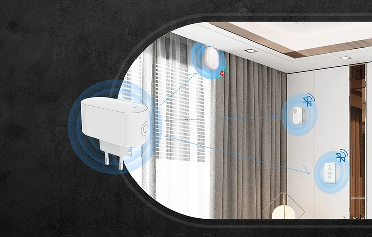 هاب خانه هوشمند MOES مدل MPH-S1 پروتکل Zigbee و Bluetooth